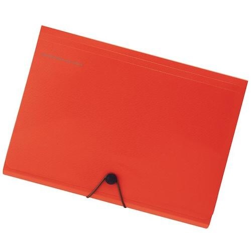 LIHIT キャリングドキュメント オレンジ A4