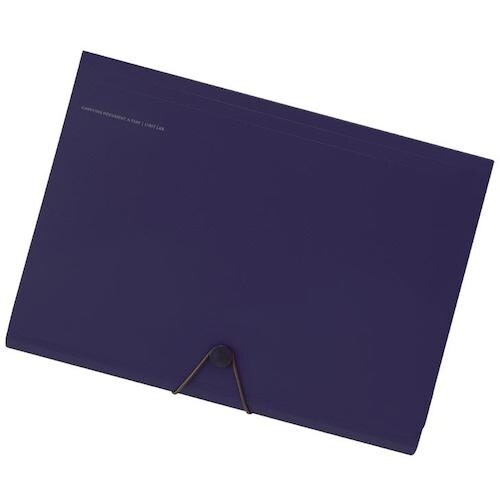 LIHIT キャリングドキュメント ネイビー A4