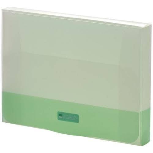 LIHIT クラッチケース イエローグリーン A4