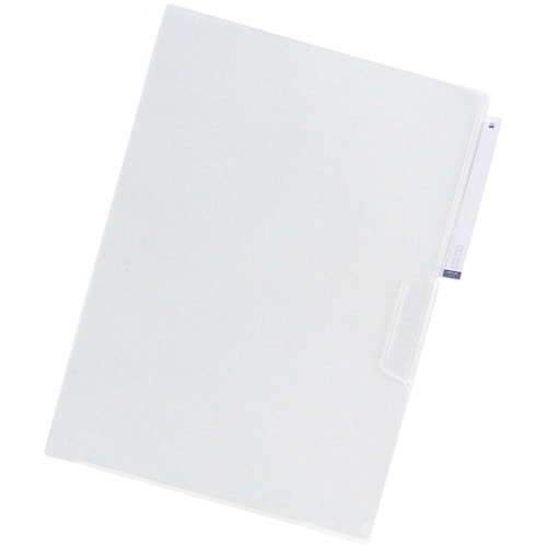 LIHIT 立体見出し付きクリヤーホルダー (5枚