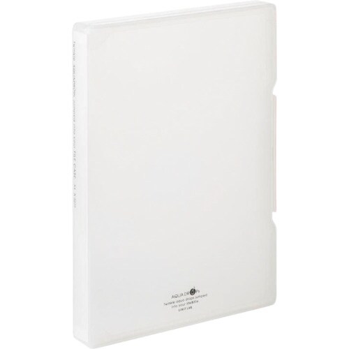 LIHIT ファイルケース 乳白 A4