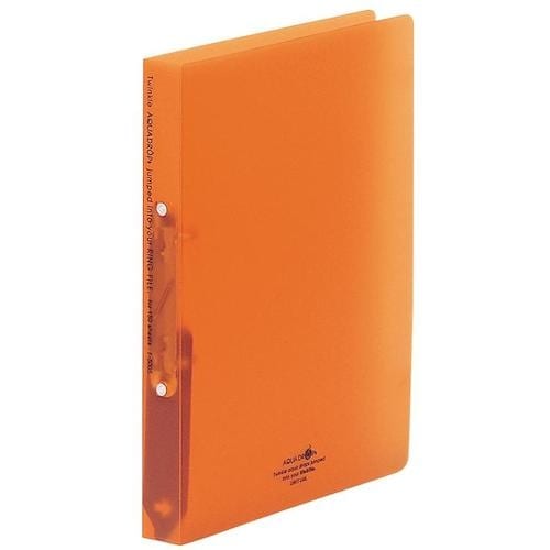 LIHIT リングファイル<ツイストリング> 橙