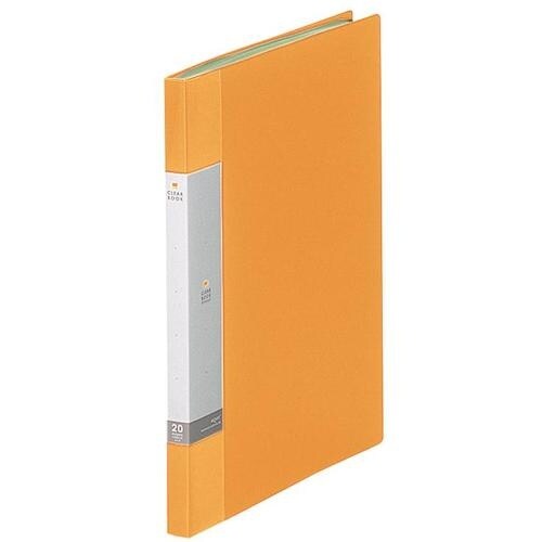 LIHIT クリヤーブック 20P 黄 A4