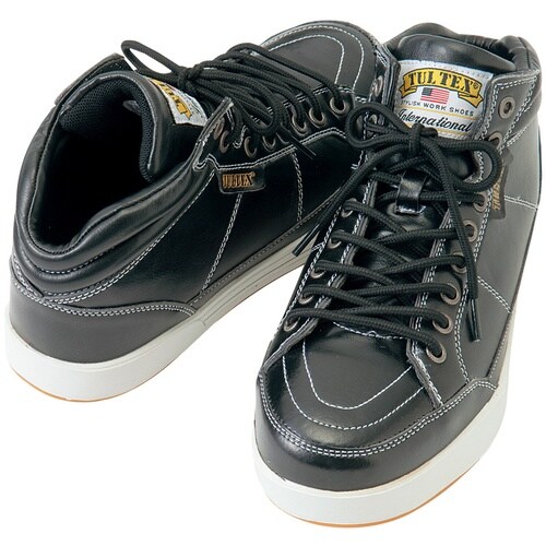 アイトス セーフティシューズミドルカット ブラック