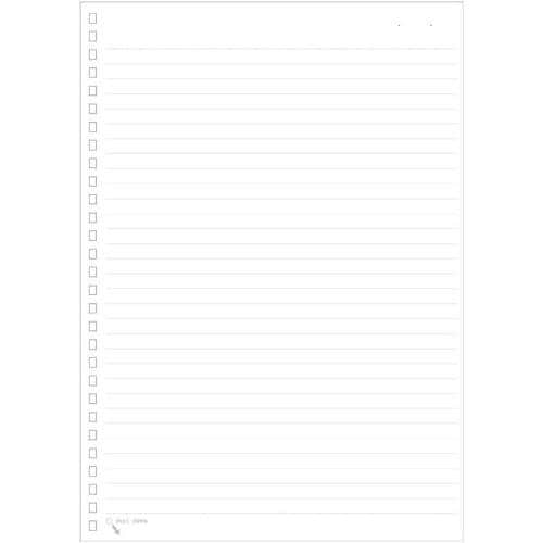 LIHIT ツイストノート<専用リーフ・横罫A罫>