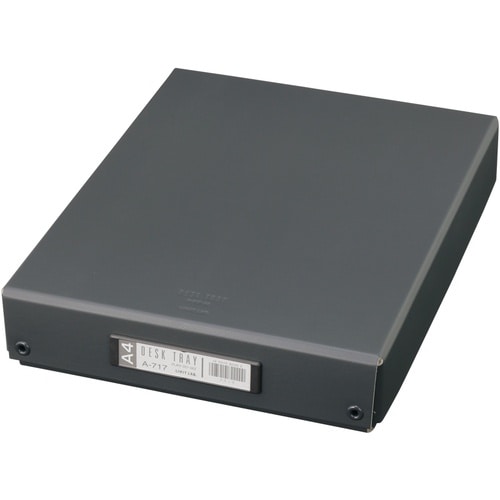 LIHIT デスクトレー ブラック A4