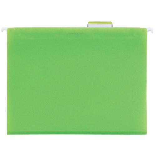 LIHIT ハンギングフォルダー(5枚入り) 黄緑