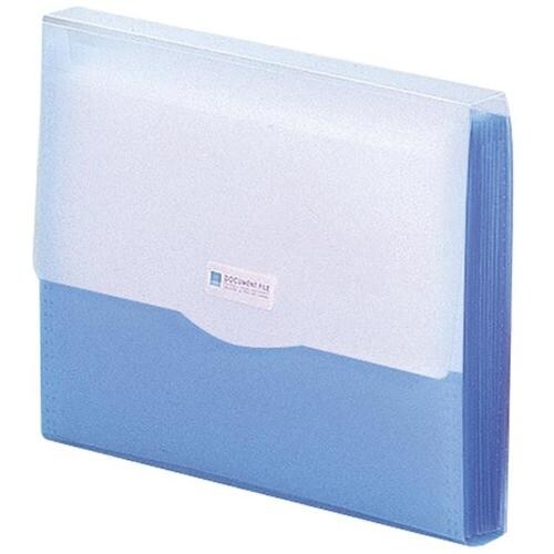 LIHIT ドキュメントファイル ブルー A4