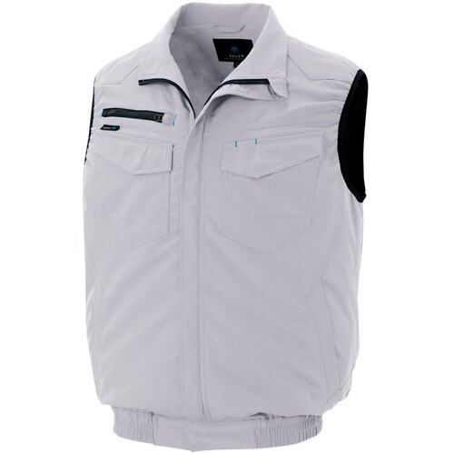 アイトス 空調服用ベスト(空調服TM) シルバーグ