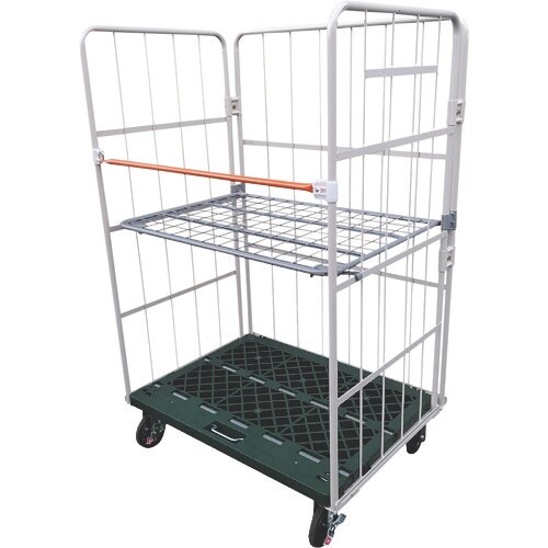 YAMATO 跳ね上げ中間棚付コンビテナー