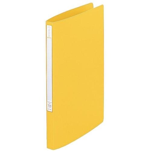 LIHIT スーパーパンチレスファイル 黄 A4