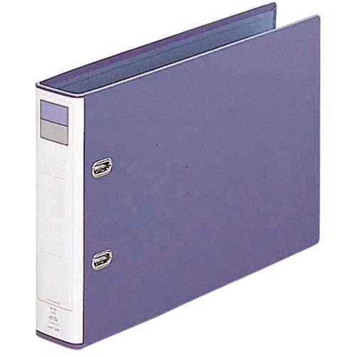 LIHIT D型リングファイル ブルーバイオレット