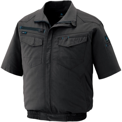 アイトス 空調服用半袖ブルゾン(空調服TM) チャ