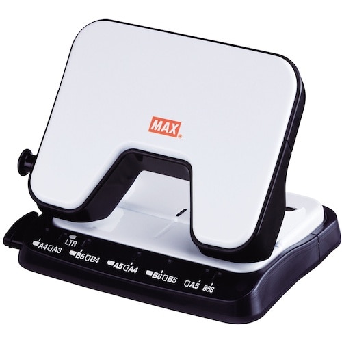 MAX 軽あけパンチ スクーバ(穴あけ25枚)ホワ