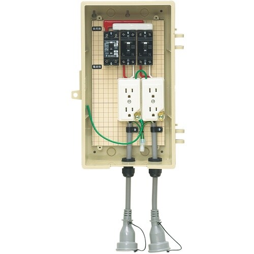 未来 屋外電力用仮設ボックス 3A−22CB