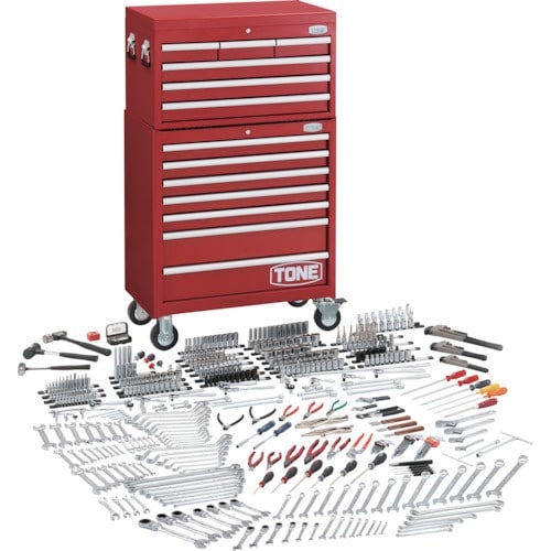 TONE 整備用工具セット ワイドキャビネットセッ