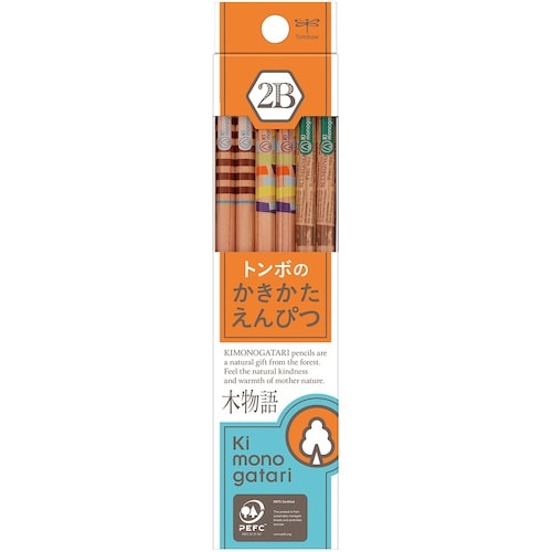 Tombow かきかた鉛筆 2B 木物語 03