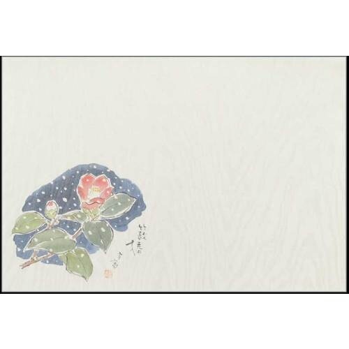 大黒 テーブルマット四季花柄 #782 薮椿