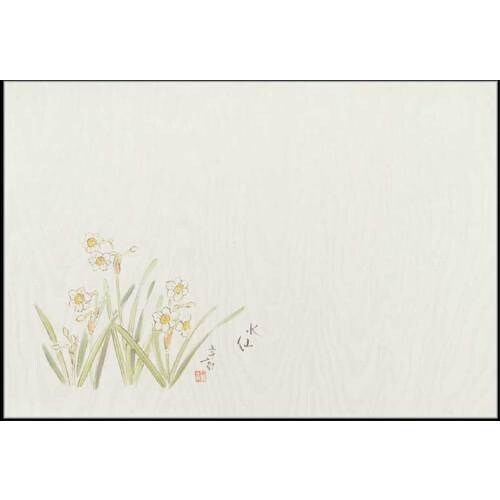 大黒 テーブルマット四季花柄 #771 水仙