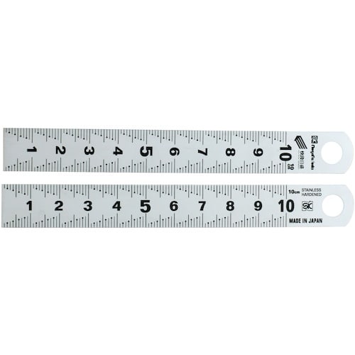 SK 縦目盛ゲージ 快段目盛 10cm 100mm