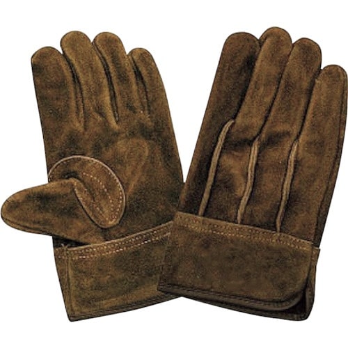 喜多 カラー皮手 牛本革背縫い ソフトオイル加工