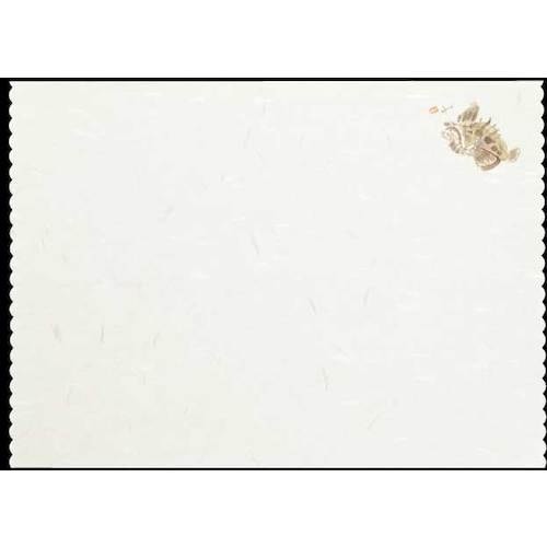 大黒 天ぷら敷紙四季 (オコゼ)