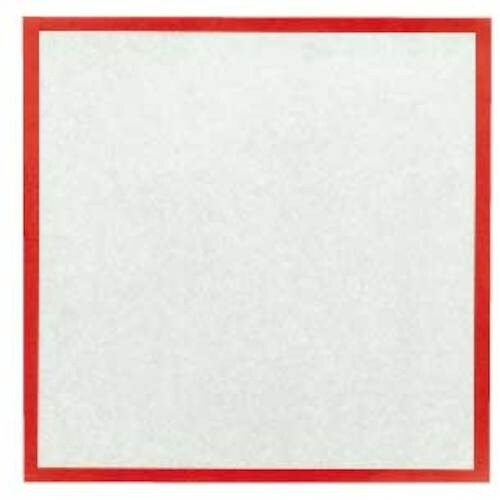 大黒 敷紙 (赤) 4寸