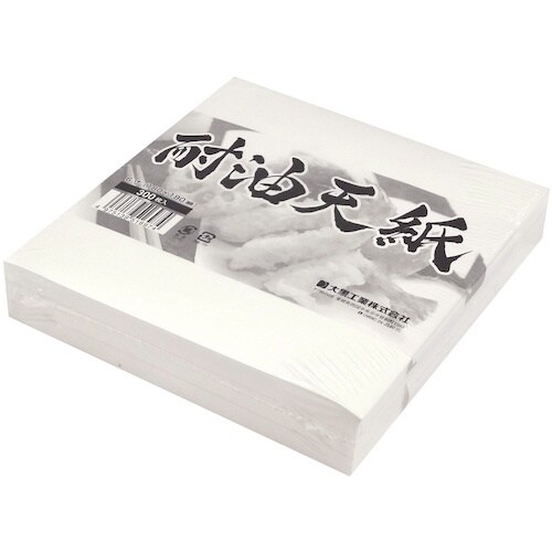 大黒 耐油天紙 6寸 300枚入
