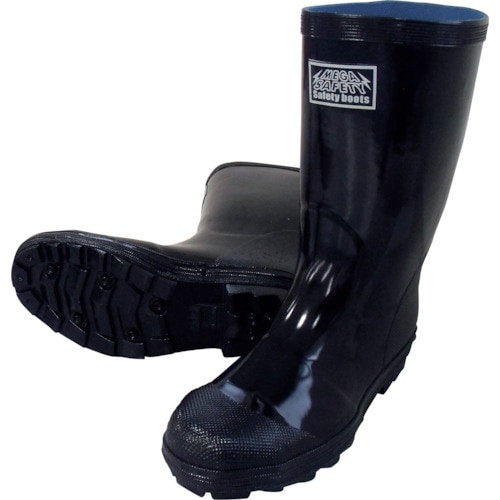 喜多 安全ゴム長靴 KR9010 ブラック 30.