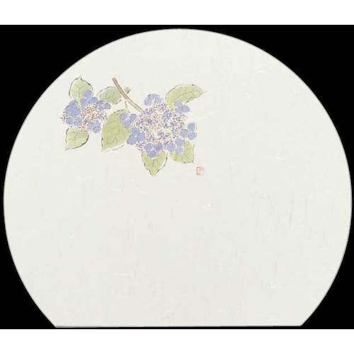 大黒 半月マット No.336 あじさい