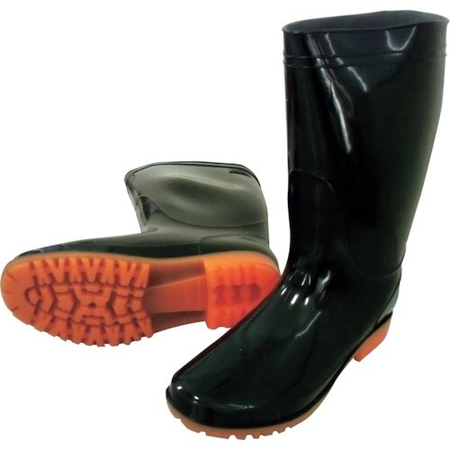 喜多 耐油長靴 KR7410 ブラック 26.0