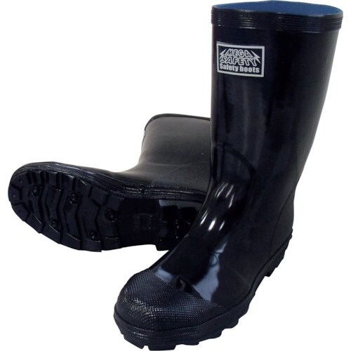 喜多 安全ゴム長靴 KR9010 ブラック 24.