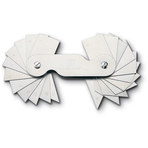 SK アングルゲージ 22枚組 1ー45°