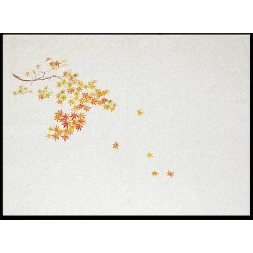 大黒 膳掛紙 No.537 紅葉