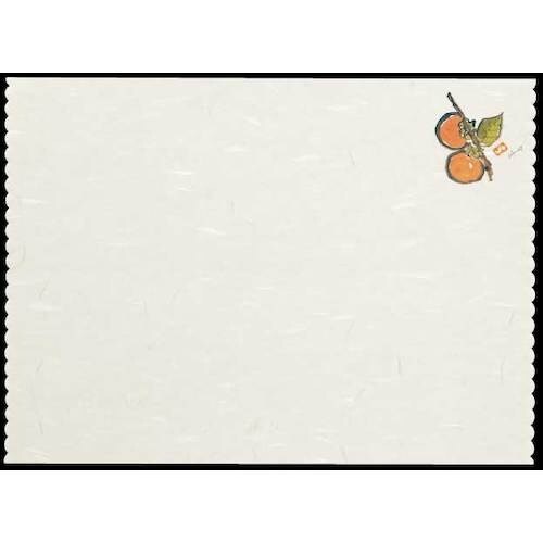 大黒 天ぷら敷紙四季 (柿)