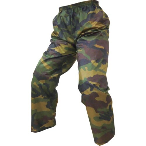 喜多 ポリエステル 迷彩ヤッケズボン No1590