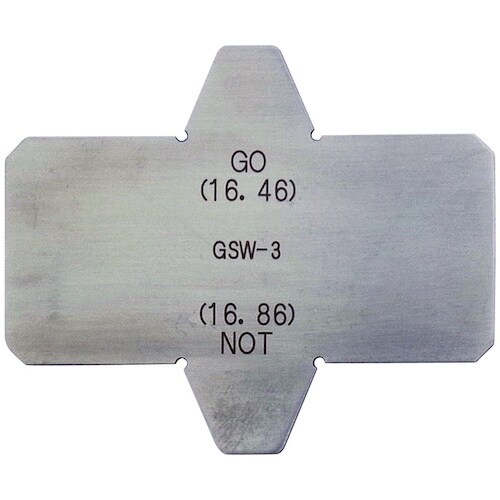 SK ガスケット溝幅測定限界ゲージ 合否規格JPI