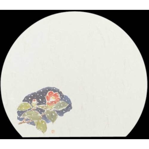 大黒 半月マット No.342 薮椿