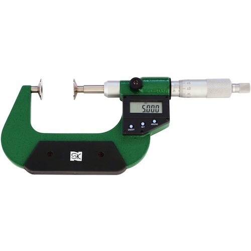 SK デジタル直進式歯厚マイクロメータ