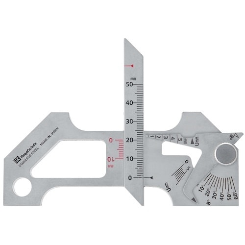 SK 溶接ゲージ(脚長/余盛/すみ肉のど厚/食い違