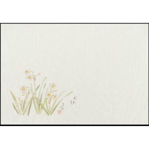 大黒 テーブルマット四季花柄 #751 水仙