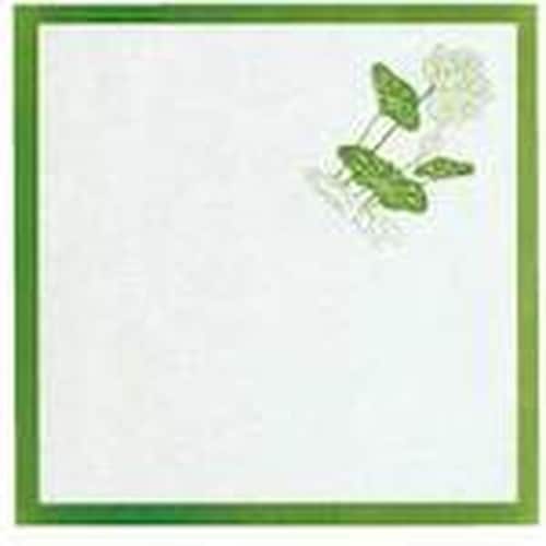 大黒 敷紙 (緑蓮) 5寸