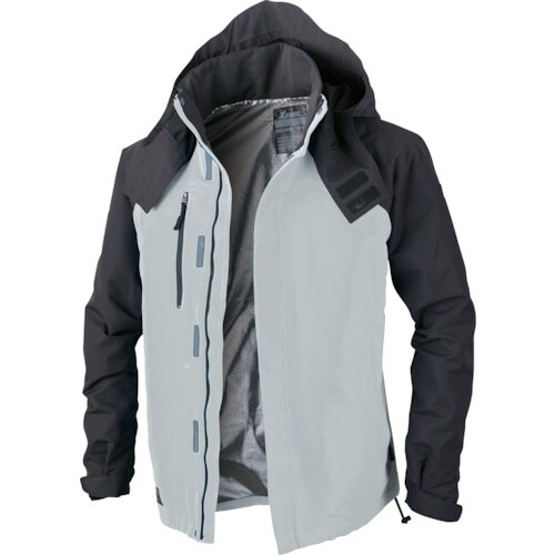 XEBEC 232アルミ蓄熱ブルゾン シルバーグレ