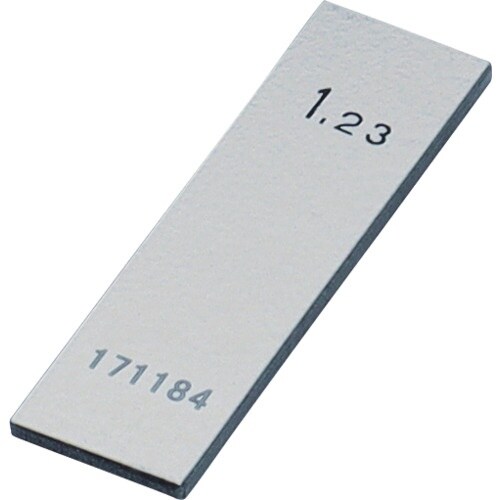 SK 鋼ブロックゲージ 0級相当品 1.23mm