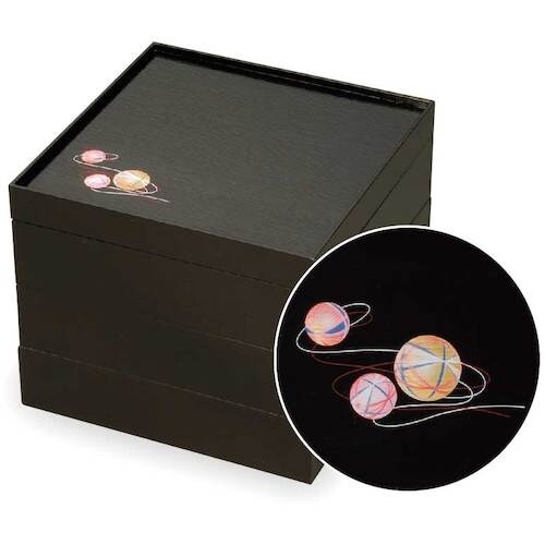 大黒 V−BOX 6.5寸 手鞠 黒(金ボール付)