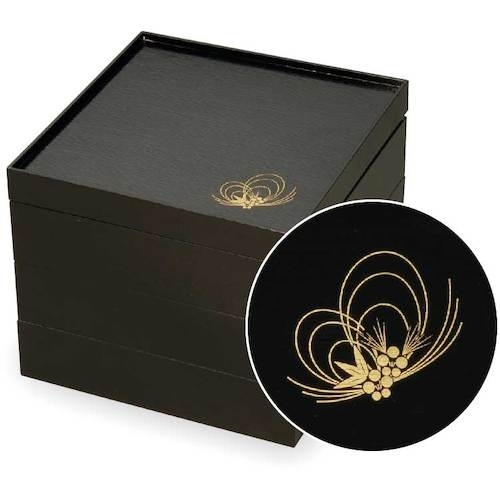 大黒 V−BOX6.5寸 祝い結び 黒 金ボール付