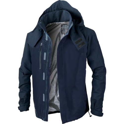 XEBEC 232アルミ蓄熱ブルゾン 紺 4L