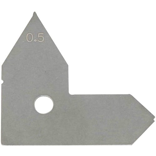 SK ラジアスゲージ Rゲージ リーフ R0.5