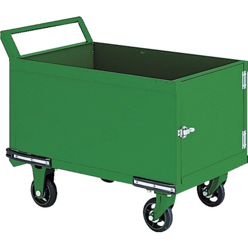 TRUSCO 鋼鉄製運搬車 900X600 前方ト