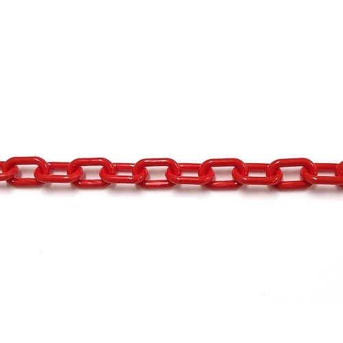ニッサチェイン PCチェイン 赤 4mmX30m